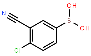 4-氯-3-氰基苯硼酸