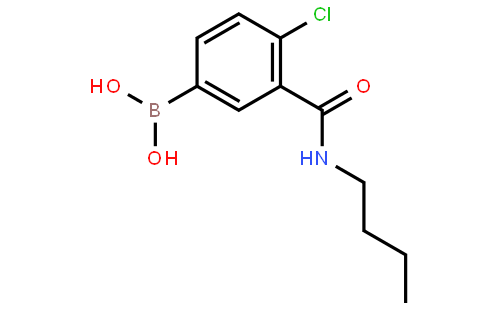 (3-(Butylcarbamoyl)-4-chlorophenyl)boronic acid
