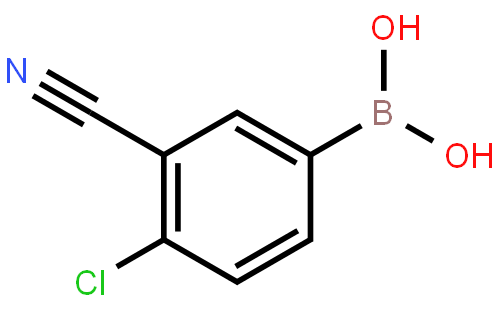 4-氯-3-氰基苯硼酸