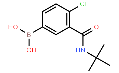 (3-(tert-Butylcarbamoyl)-4-chlorophenyl)boronic acid