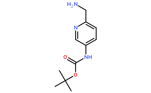 tert-butyl 6-(aminomethyl)pyridin-3-ylcarbamate