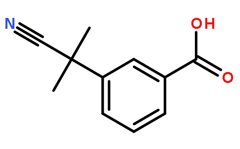 3-(2-Cyanopropan-2-yl)benzoic acid