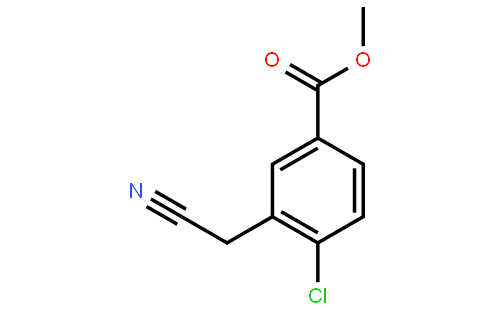 Methyl 4-chloro-3-(cyanomethyl)benzoate