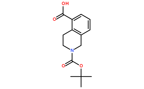 2-(TERT-BUTOXYCARBONYL)-1,2,3,4-TETRAHYDROISOQUINOLINE-5-CARBOXYLIC ACID