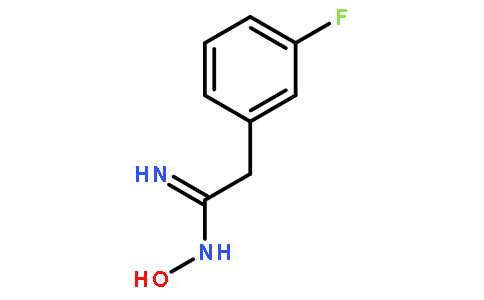 2-(3-fluorophenyl)-N-hydroxyacetimidamide