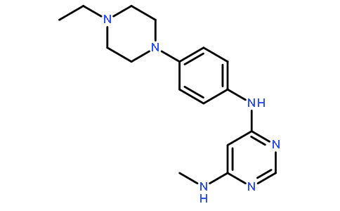 N4-(4-(4-Ethylpiperazin-1-yl)phenyl)-N6-methylpyrimidine-4,6-diamine