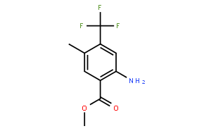 甲基 2-氨基-5-甲基-4-(三氟甲基)苯甲酸酯