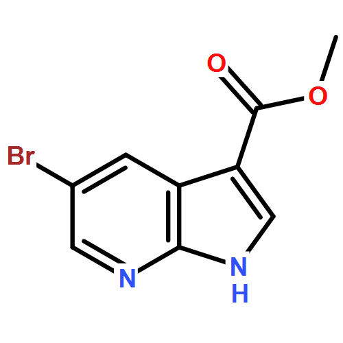 Methyl 5-bromo-1H-pyrrolo[2,3-b]pyridine-3-carboxylate