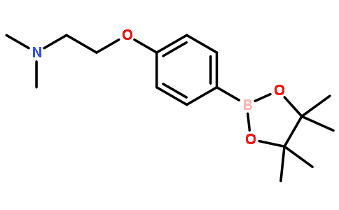 N,N-Dimethyl-2-(4-(4,4,5,5-tetramethyl-1,3,2-dioxaborolan-2-yl)phenoxy)ethanamine