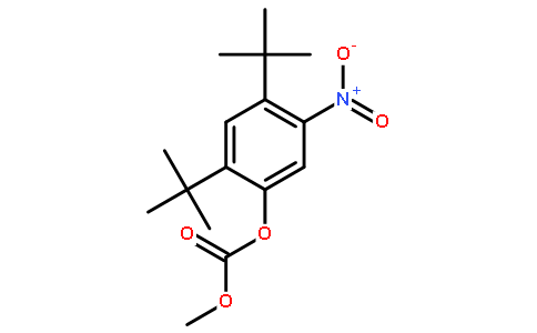 2,4-二叔丁基-5-硝基苯酚甲酸甲酯