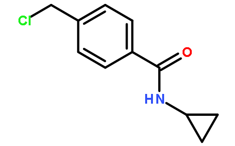 4-(Chloromethyl)-N-cyclopropylbenzamide