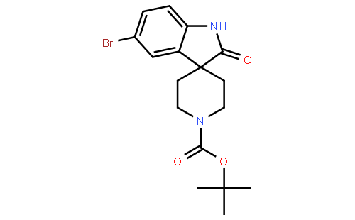 tert-Butyl 5-bromo-2-oxospiro[indoline-3,4'-piperidine]-1'-carboxylate