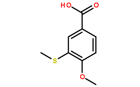 4-methoxy-3-(methylthio)benzoic acid