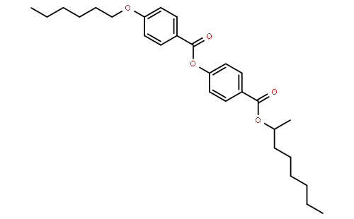 4-(4-己氧基苯甲酰氧基)苯甲酸-S-(+)-2-辛酯