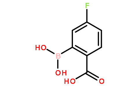 2-Carboxy-5-flourophenylboronic acid