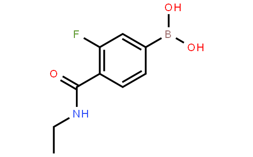 [4-(ethylcarbamoyl)-3-fluoro-phenyl]boronic acid