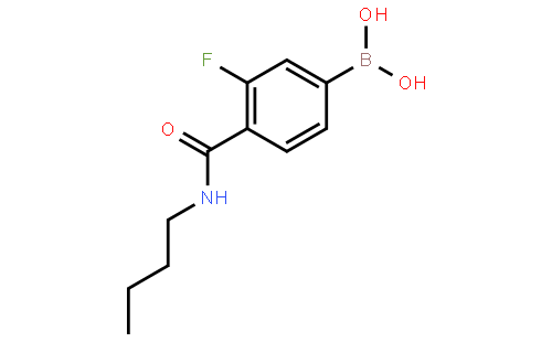 [4-(butylcarbamoyl)-3-fluoro-phenyl]boronic acid