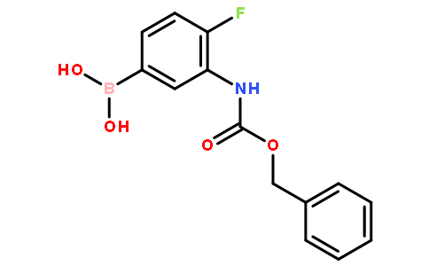 (3-(((Benzyloxy)carbonyl)amino)-4-fluorophenyl)boronic acid