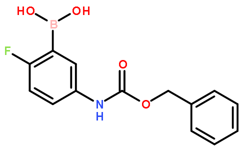 5-(BENZYLOXYCARBONYLAMINO)-2-FLUOROPHENYLBORONIC ACID