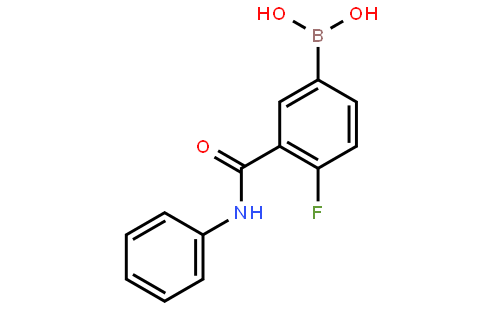4-Fluoro-3-(phenylcarbamoyl)phenylboronic acid