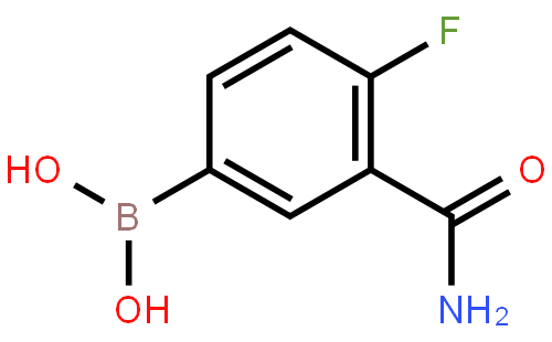 3-carbamoyl-4-fluoro-phenyl)boronic acid