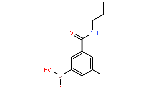 3-氟-5-(丙基氨甲酰基)苯基硼酸