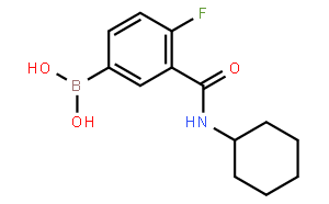 (3-(环己基氨基甲酰基)-4-氟苯基)硼酸
