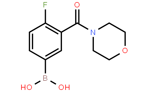4-FLUORO-3-(MORPHOLIN-4-YLCARBONYL)BENZENEBORONIC ACID