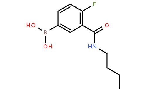 3-(N-Butylcarbamoyl)-4-fluorophenylboronic acid