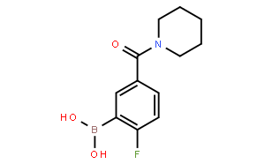 (2-氟-5-(哌啶-1-羰基)苯基)硼酸