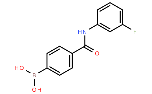 4-(3-Fluorophenylcarbamoyl)phenylboronic acid
