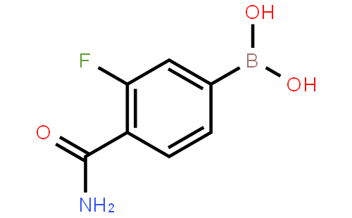 4-氨基甲酰基-3-氟苯硼酸