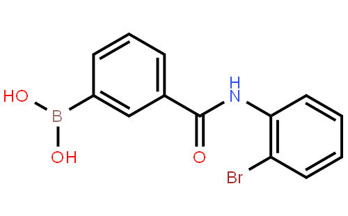 3-(2-Bromophenylcarbamoyl)phenylboronic acid