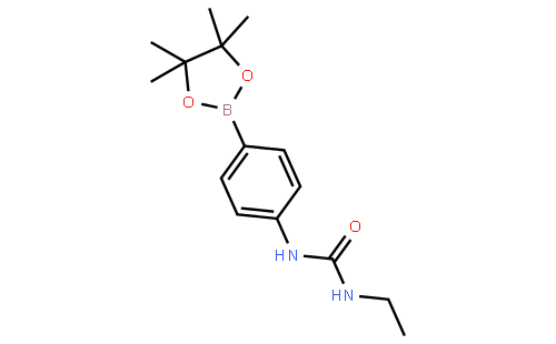 1-Ethyl-3-(4-(4,4,5,5-tetramethyl-1,3,2-dioxaborolan-2-yl)phenyl)urea