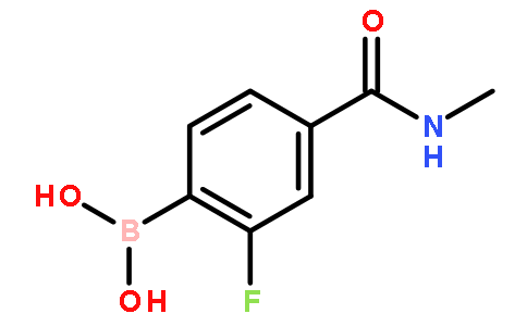 4-(N-Methylaminocarbonyl)-2-fluorophenylboronic acid