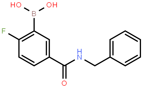 5-(Benzylcarbamoyl)-2-fluorophenylboronic acid
