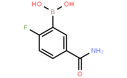 5-氨基甲酰基-2-氟苯硼酸