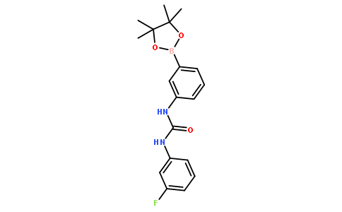 1-(3-Fluorophenyl)-3-(3-(4,4,5,5-tetramethyl-1,3,2-dioxaborolan-2-yl)phenyl)urea