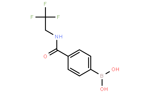 [4-(2,2,2-trifluoroethylcarbamoyl)phenyl]boronic acid