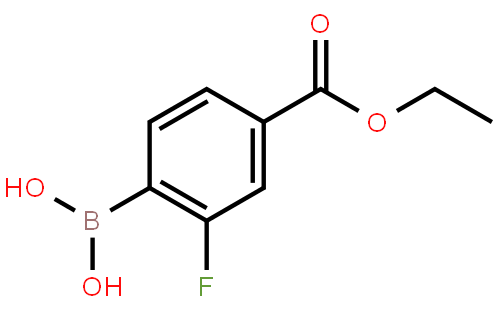 2-Fluoro-4-ethoxycarbonylphenylboronic acid