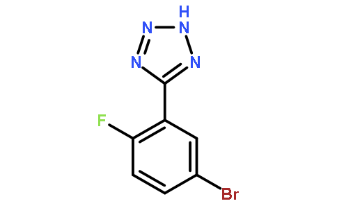 5-(5-Bromo-2-fluorophenyl)-2H-tetrazole