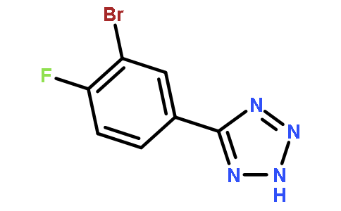 5-(3-Bromo-4-fluorophenyl)-2H-tetrazole
