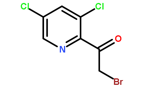 2-bromo-1-(3,5-dichloropyridin-2-yl)ethanone
