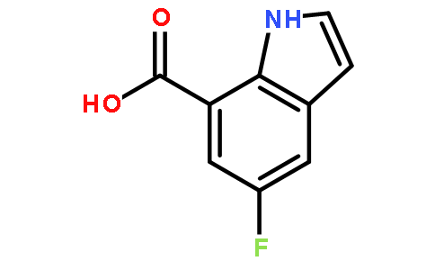 1H-INDOLE-7-CARBOXYLIC ACID,5-FLUORO