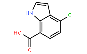 4-氯-1H-吲哚-7-羧酸