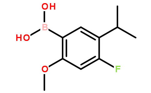 4-fluoro-5-isopropyl-2-methoxyphenylboronic acid