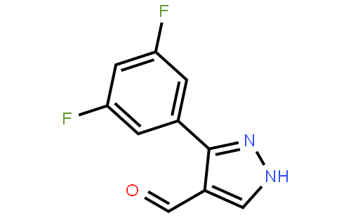 3-(3,5-二氟苯基)-1H-吡唑-4-甲醛
