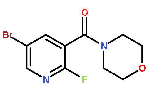4-[(5-Bromo-2-fluoro-3-pyridinyl)carbonyl]morpholine