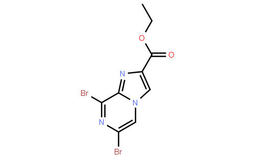 Ethyl 6,8-dibromoimidazo[1,2-a]pyrazine-2-carboxylate