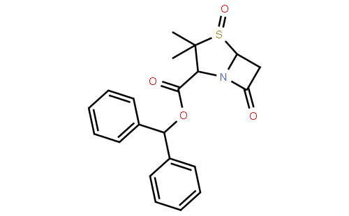 (2S,5R)-Benzhydryl 3,3-dimethyl-7-oxo-4-thia-1-azabicyclo[3.2.0]heptane-2-carboxylate 4-oxide